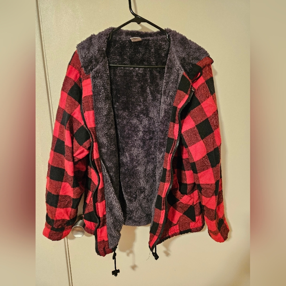 Soft Black Fleece Jacket